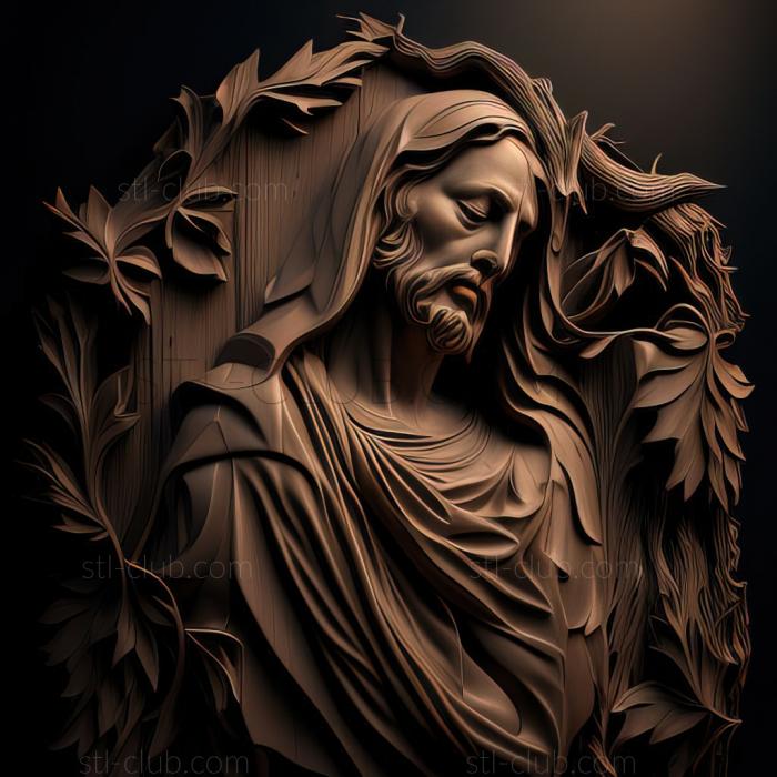 3D model st jesus (STL)